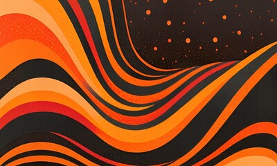 Lava-Like Texture with glowing reds, oranges, and deep blacks