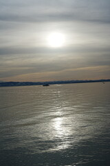 Sonnenuntergang am Bodensee 