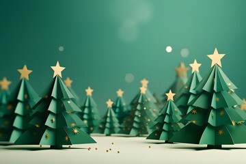 christmas background with christmas tree