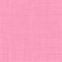 Pink seamless pattern backdrop with linen texture