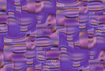 Obraz premium Abstract striped grid seamless pattern in trendy color of the year 2025 future dusk. Gradient background for mobile apps, wall art, wallpaper, wall panel, textile, poster, interior decor. 