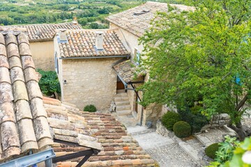 Charming rustic stone house in a picturesque french countryside setting