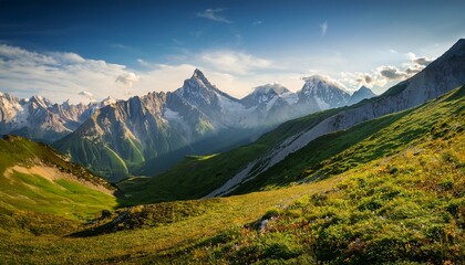 landscape in the mountains