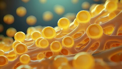 bacteria on a microscope