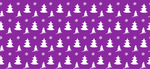 Christmas tree. a pattern with Christmas tree. cute decor.