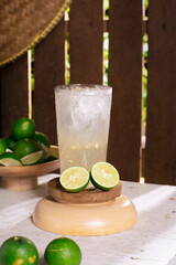 cold lime ice