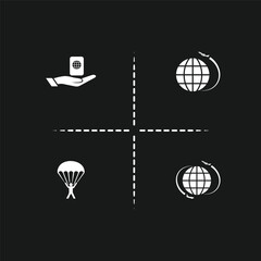 Obraz premium Minimal Distribution Vector Images 