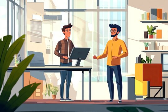 Visual concepts for an animated video showcasing a startup’s innovative solutions.