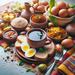 Eritrean Easter Features traditional foods like injera and tibs