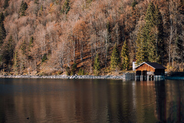 Bayerische Berge am See
