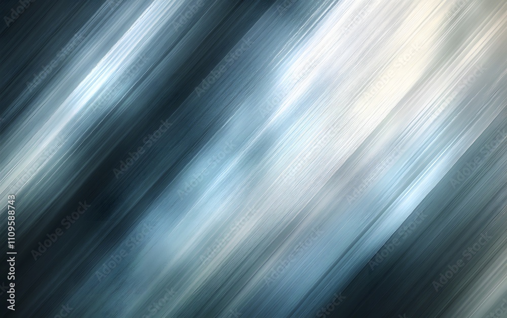 Canvas Prints dramatic slanted streaks of light and shadow with a metallic blue gradient, creating a dynamic and f