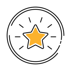 Respect – Star Emblem Representing Recognition and Esteem