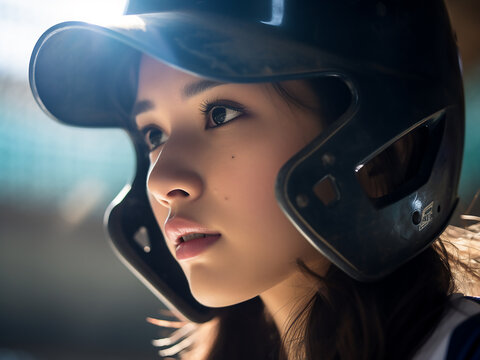 NPB spring training session in Okinawa with players practicing on the field