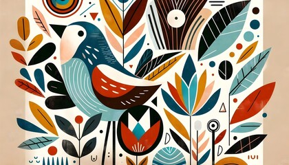 "Aves Florales en el Jard&iacute;n de los Sue&ntilde;os"