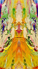 Abstract art background . Hand painting artwork on canvas .