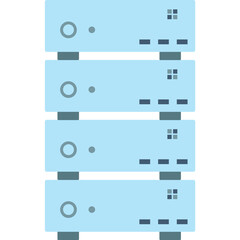 Obraz premium Router Data Center Vector