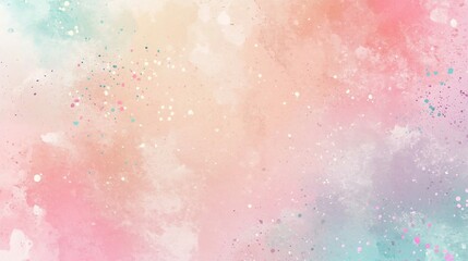 Obraz premium Vintage Grunge Pink and Orange Watercolor Texture Pattern Illustration for Colorful Wallpaper Design