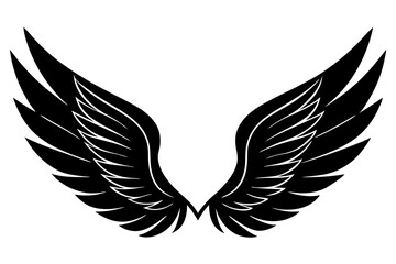Eagle Wings Emblem Vector - Printable Graphic Design for Logos and Badges

