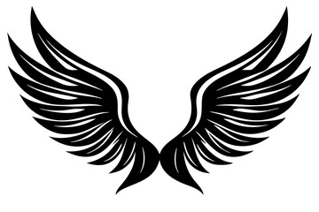Eagle Wings Emblem Vector - Printable Graphic Design for Logos and Badges

