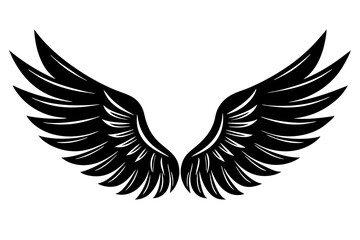 Eagle Wings Emblem Vector - Printable Graphic Design for Logos and Badges

