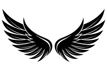 Eagle Wings Emblem Vector - Printable Graphic Design for Logos and Badges

