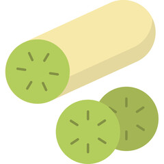 Cucumber Fruits Vector