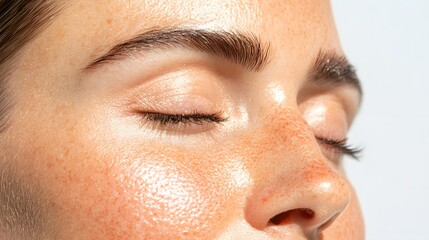 Impact of uv rays on skin health outdoor environment photographic content close-up view health awareness