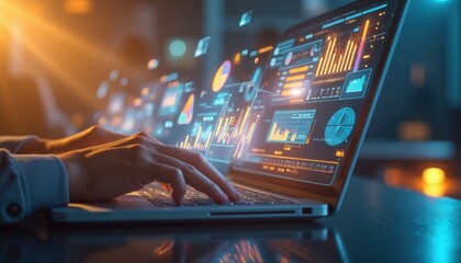 Innovative and immersive portrayal of software development activity in a modern workspace