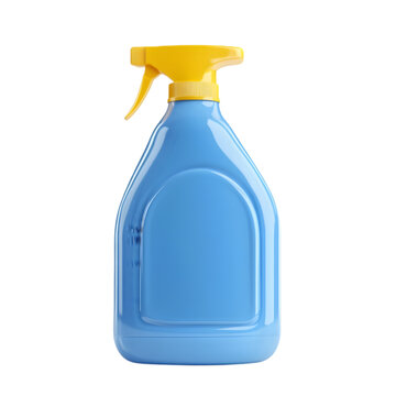 Sprayer bloue isolated on white background