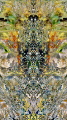 Abstract art background . Hand painting artwork on canvas .
