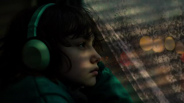 Lo-Fi Sad Boy Listening by the Window &ndash; Emotional, Nostalgic, and Aesthetic Background Music Loop Broken By Memories