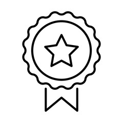 Certified – Badge with Star Representing Product Quality and Standards