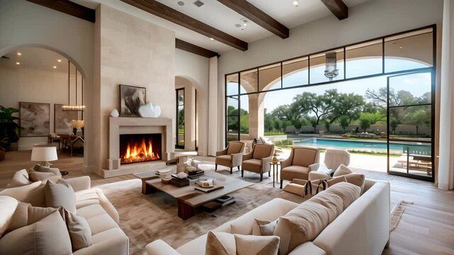 Modern Farmhouse Interior Design Living Room