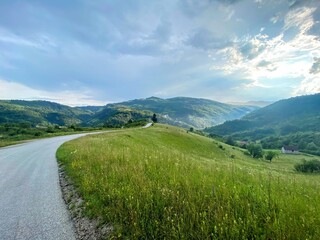 Obraz premium mountain landscape in the summer