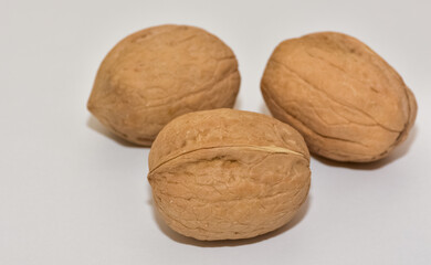 photos of walnuts with a natural shell
