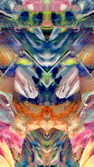 Abstract art background . Hand painting artwork on canvas .