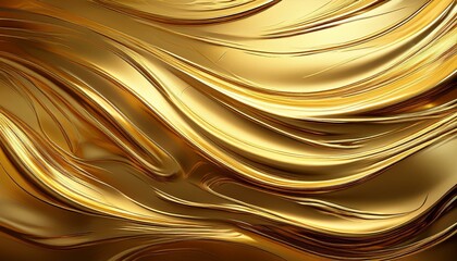 Golden metallic brushed texture with striped lines, perfect for backdrop or design element