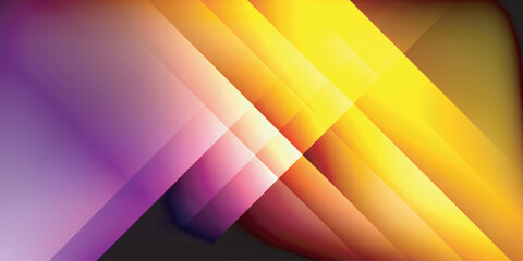 Dynamic shadow lines geometric shapes