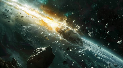 Rogue Comet Crisis: Scientists must stop a rogue comet on a collision course with Earth.