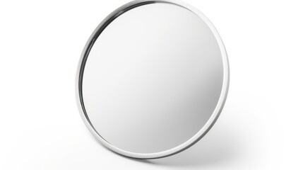 Modern Round Mirror Reflection Minimalist Design Home Decor