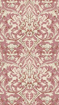 Classic seamless vector pattern. Damask orient ornament. Classic vintage light pink white background. Orient pattern for fabric, wallpapers and packaging