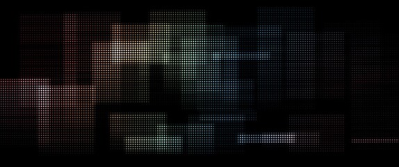 abstract colorful background with halftone texture