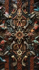 3D High Decoration Background Wallpaper