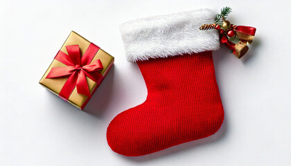 christmas stocking with gifts