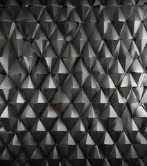 Naklejka premium Abstract background of diamond metal sheet in black and white, industrial, backdrop, texture
