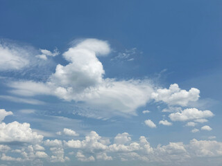 Amazing clouds in the sky.