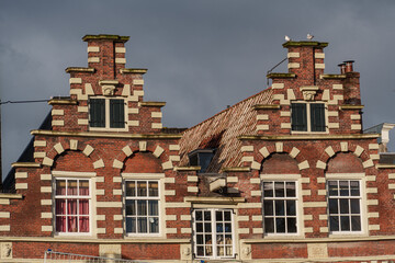 Die Stadt Amsterdam in Holland