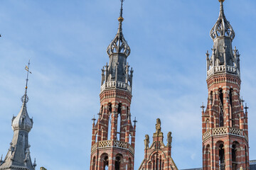 Fototapeta premium Die Stadt Amsterdam in Holland