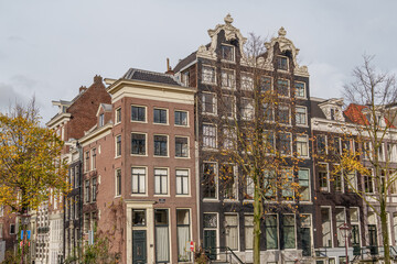 Fototapeta premium Die Stadt Amsterdam in Holland