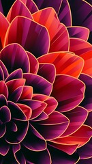Abstract floral background. Vector Illustration